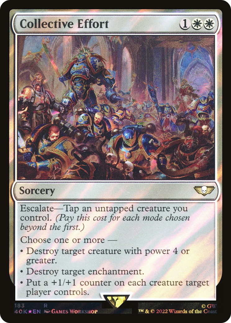 Collective Effort [Marvel Super Heroes Commander] | Impulse Games and Hobbies