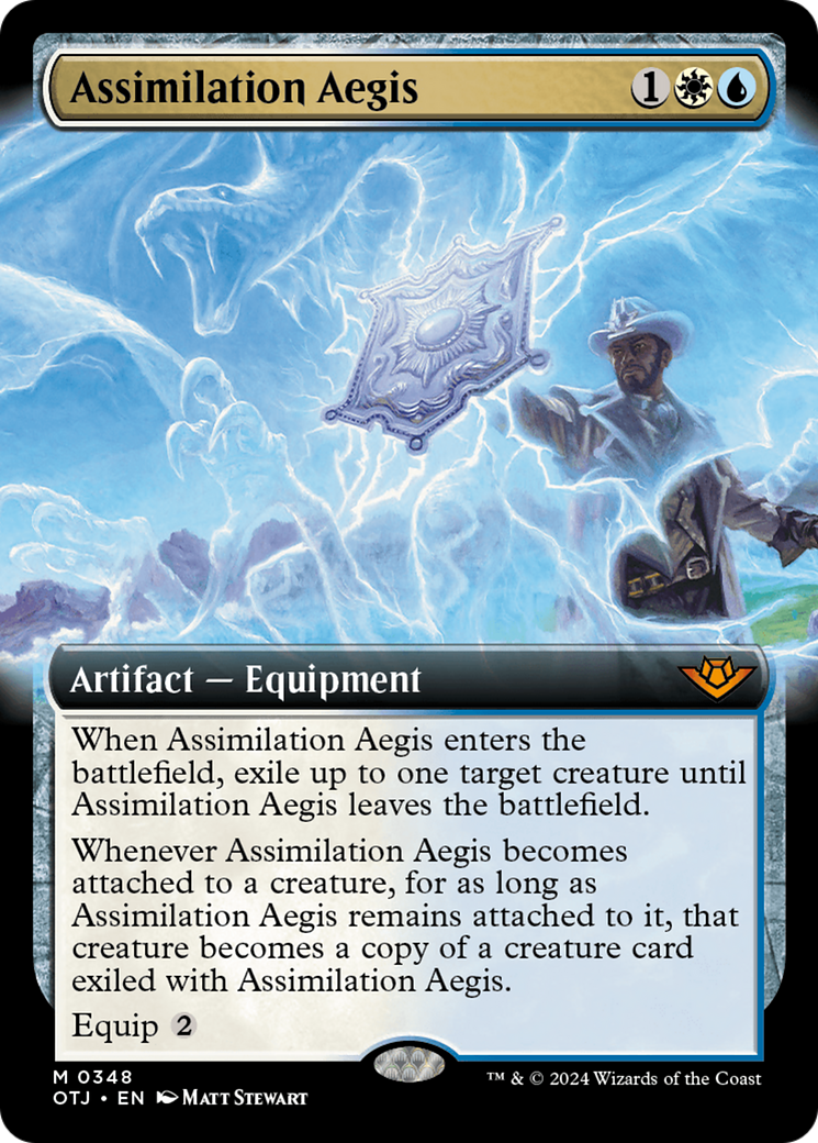 Assimilation Aegis (Extended Art) [Outlaws of Thunder Junction] | Impulse Games and Hobbies