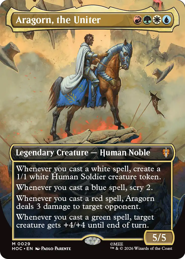 Aragorn, the Uniter (Borderless) [The Hobbit: Eternal-Legal] | Impulse Games and Hobbies