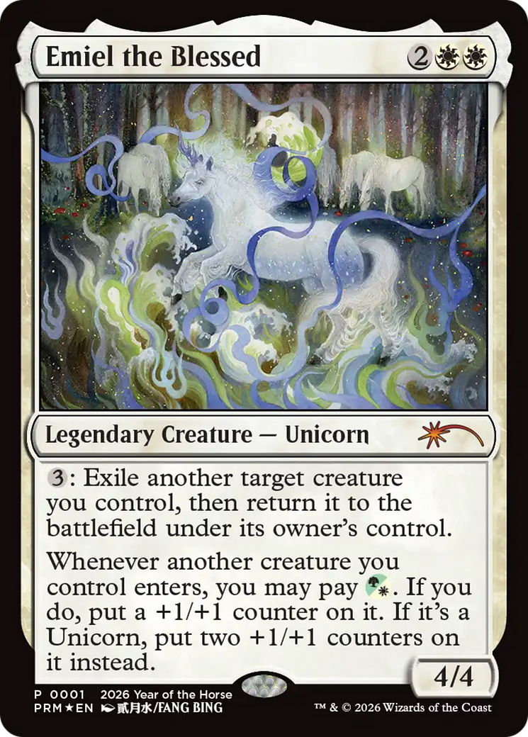 Emiel the Blessed (Year of the Horse 2026) [Standard Showdown Promos] | Impulse Games and Hobbies