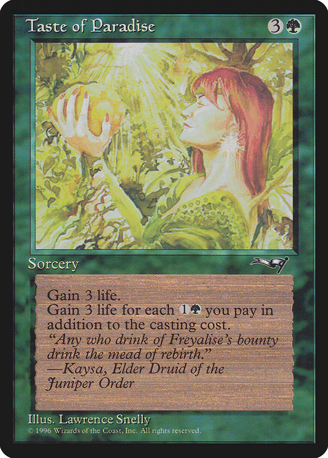Taste of Paradise (Holding Fruit) [Alliances] | Impulse Games and Hobbies