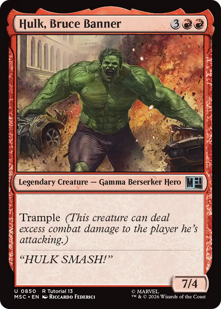 Hulk, Bruce Banner [Marvel Super Heroes Commander] | Impulse Games and Hobbies