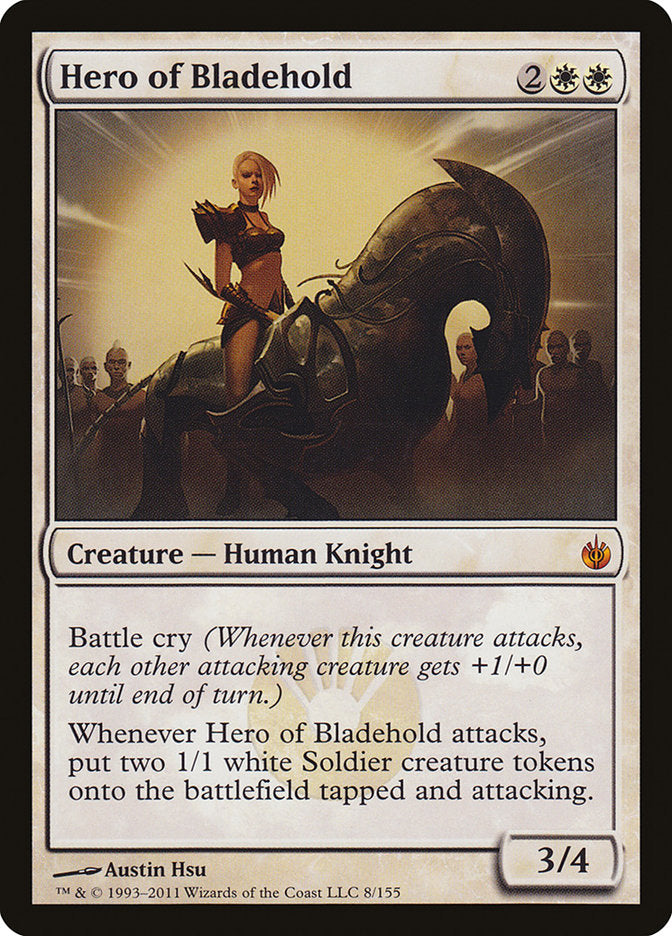 Hero of Bladehold (Oversized) [Oversize Cards] | Impulse Games and Hobbies