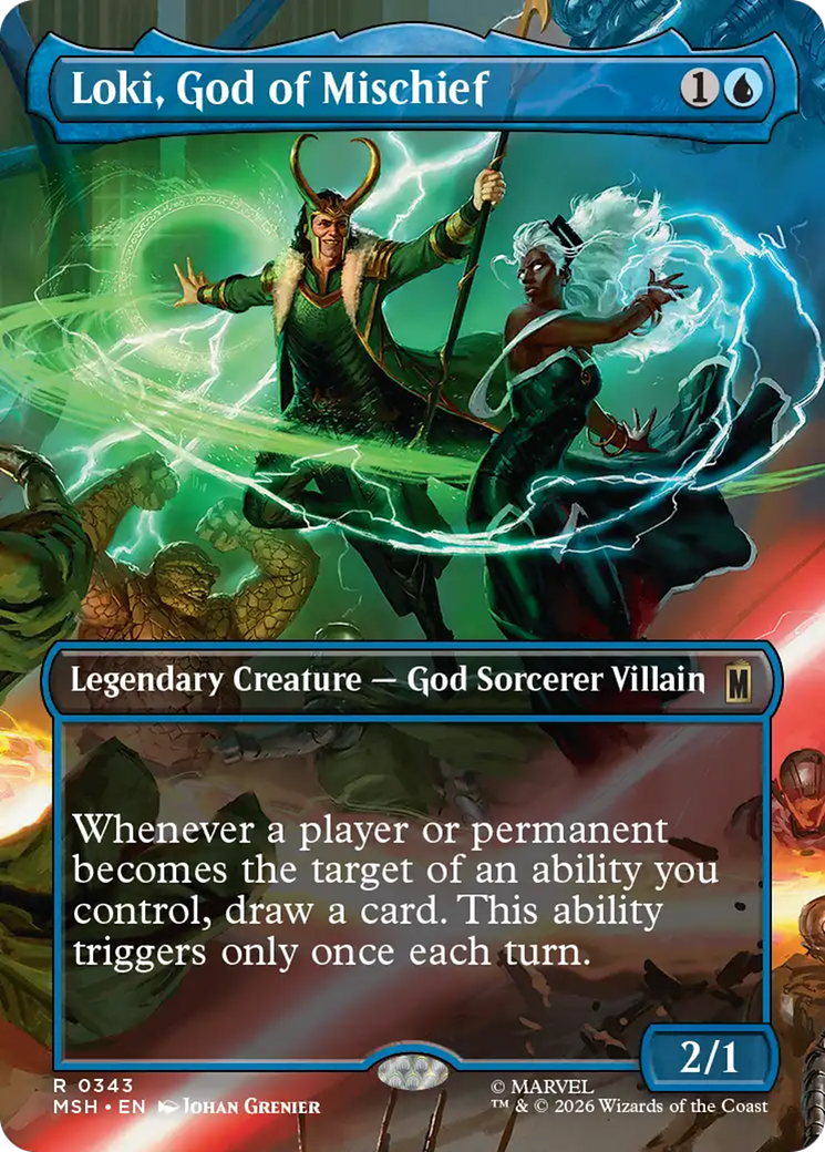 Loki, God of Mischief (Borderless) [Marvel Super Heroes] | Impulse Games and Hobbies