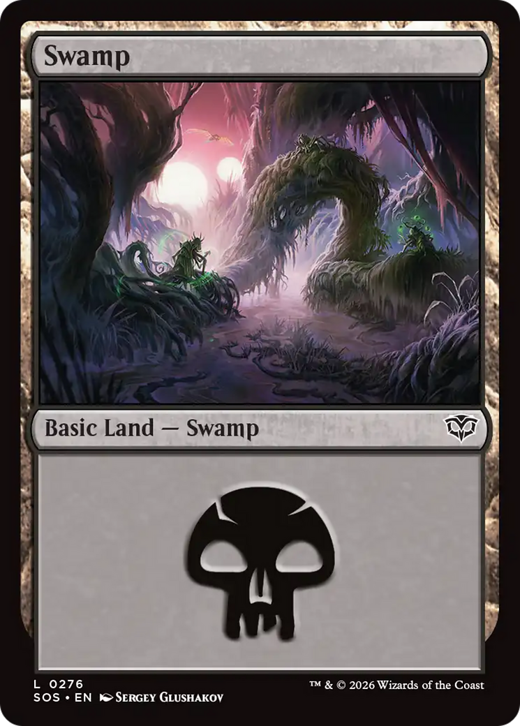 Swamp (0276) [Secrets of Strixhaven] | Impulse Games and Hobbies