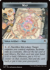 Cadet // Map Double-Sided Token [Reality Fracture Commander Tokens] | Impulse Games and Hobbies
