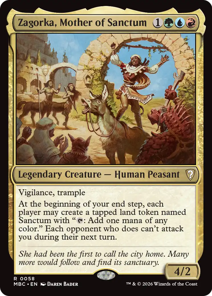 Zagorka, Mother of Sanctum [Mystery Booster: Commander Edition] | Impulse Games and Hobbies