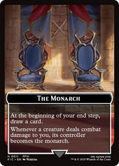 The Blackjack // The Monarch Double-Sided Token [FINAL FANTASY Commander Tokens] | Impulse Games and Hobbies