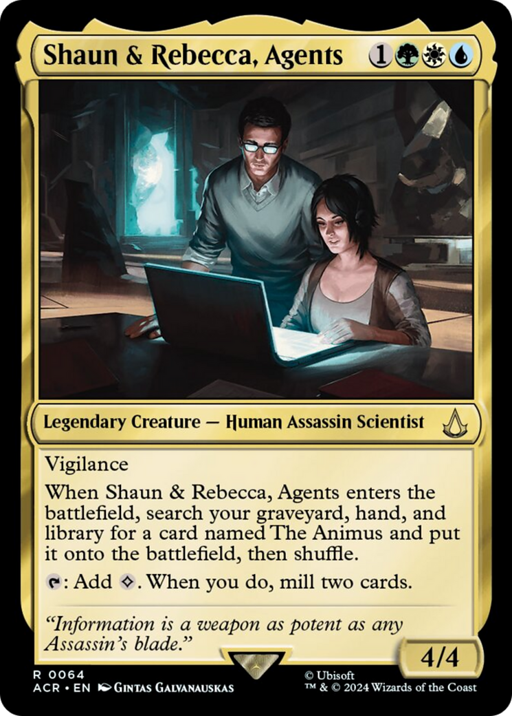Shaun & Rebecca, Agents [Assassin's Creed] | Impulse Games and Hobbies