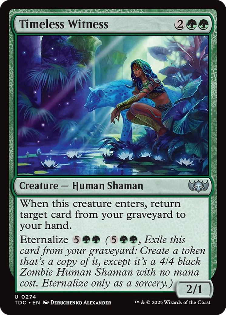 Timeless Witness [Tarkir: Dragonstorm Commander] | Impulse Games and Hobbies