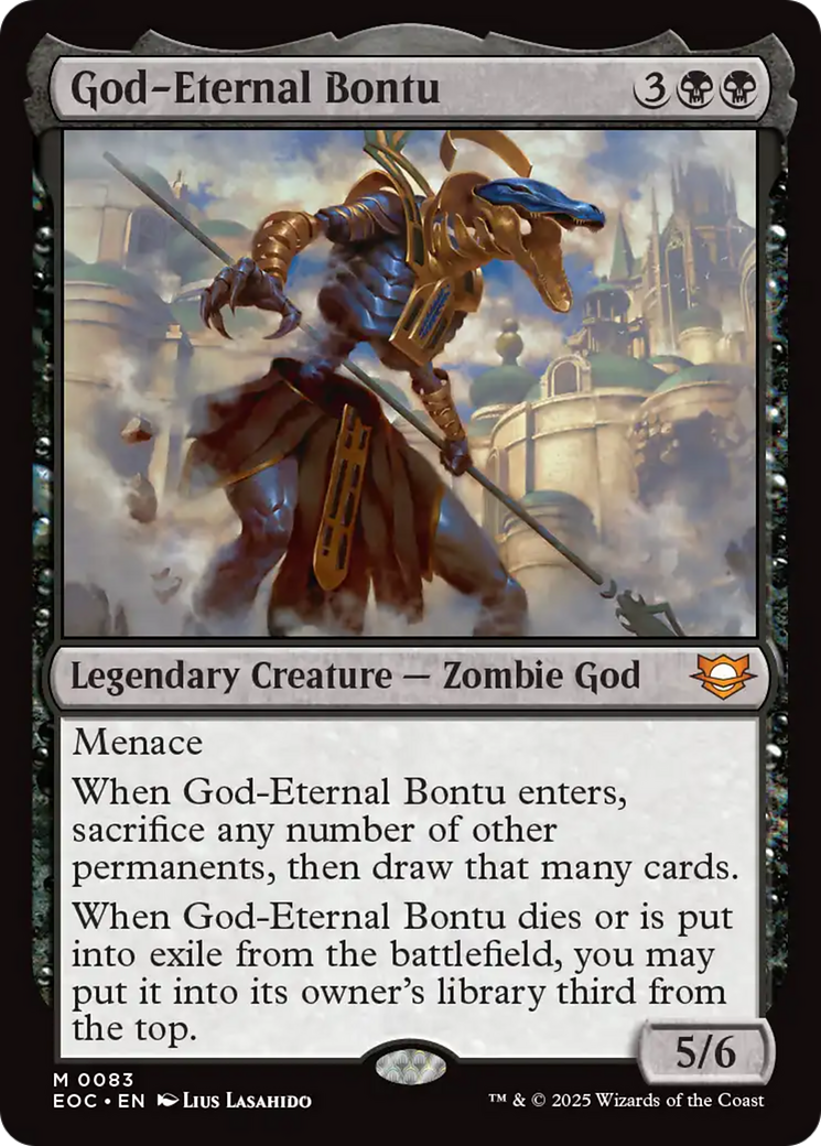 God-Eternal Bontu [Edge of Eternities Commander] | Impulse Games and Hobbies