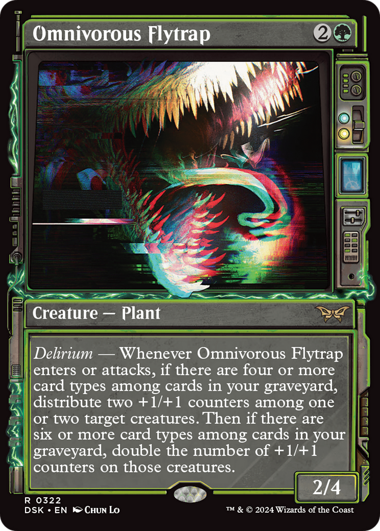 Omnivorous Flytrap (Showcase) [Duskmourn: House of Horror] | Impulse Games and Hobbies