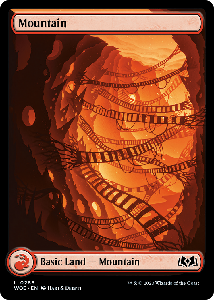 Mountain (265) (Full-Art) [Wilds of Eldraine] | Impulse Games and Hobbies