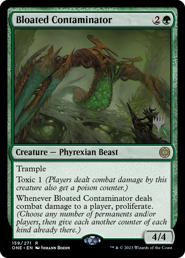 Bloated Contaminator (Promo Pack) [Phyrexia: All Will Be One Promos] | Impulse Games and Hobbies