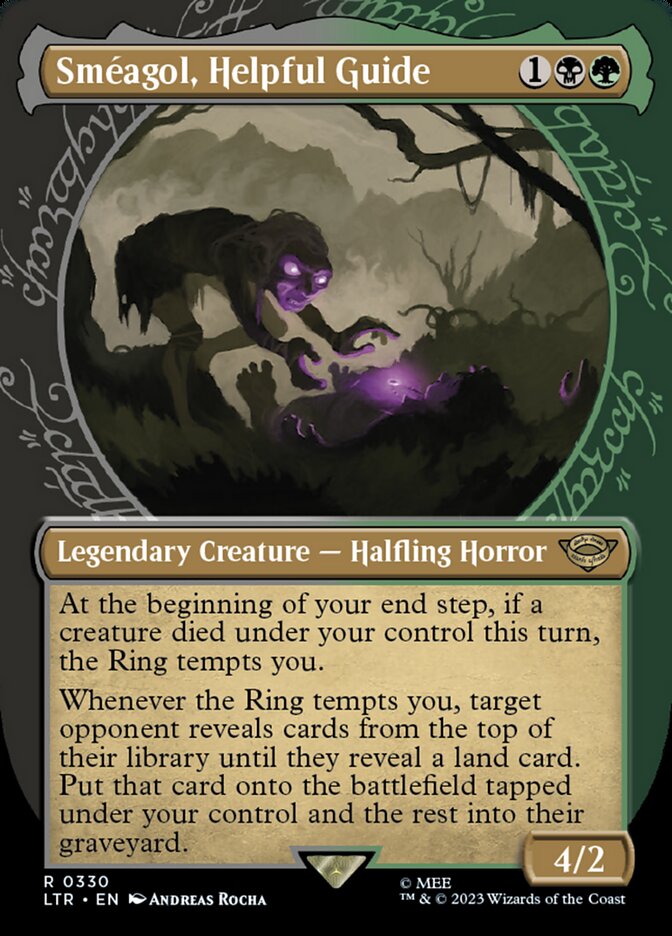 Smeagol, Helpful Guide (Showcase Ring Frame) [The Lord of the Rings: Tales of Middle-Earth] | Impulse Games and Hobbies