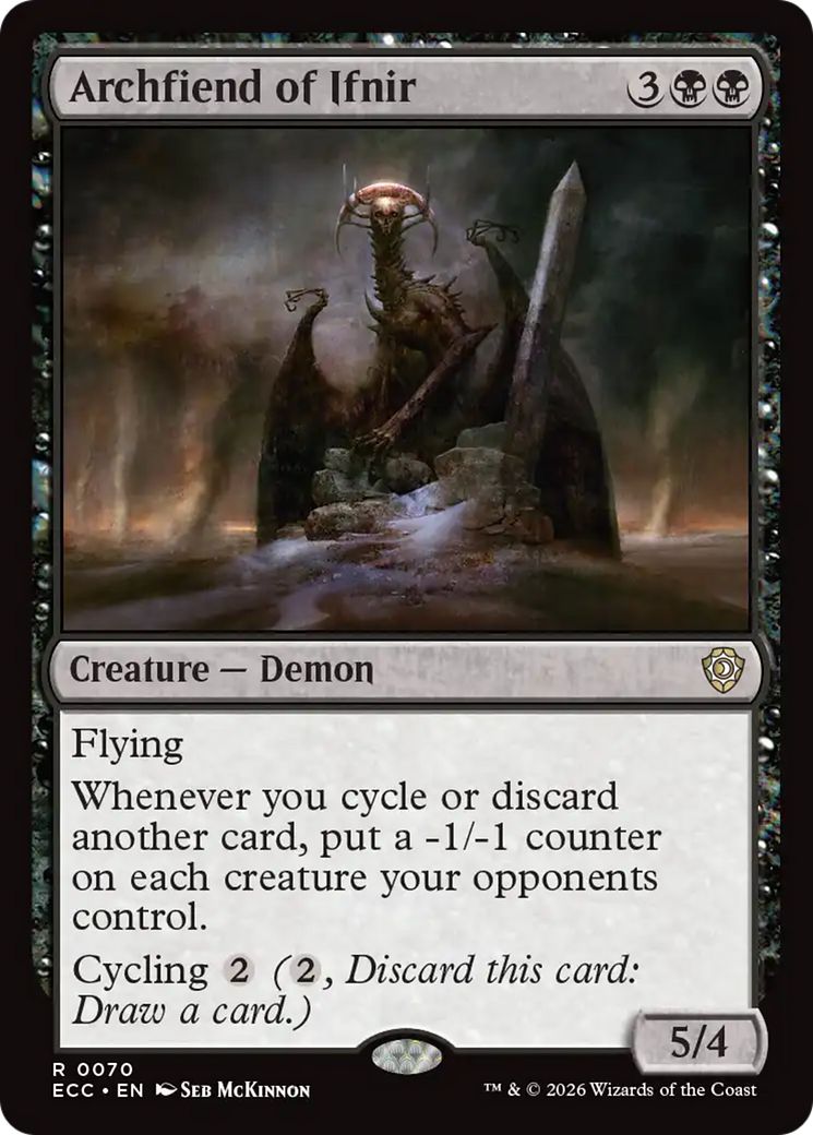 Archfiend of Ifnir [Lorwyn Eclipsed Commander] | Impulse Games and Hobbies