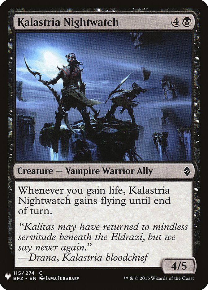 Kalastria Nightwatch [Mystery Booster] | Impulse Games and Hobbies