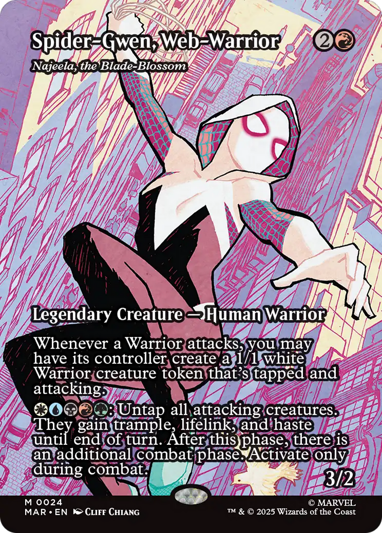Spider-Gwen, Web-Warrior - Najeela, the Blade-Blossom [Marvel Universe: Eternal-Legal] | Impulse Games and Hobbies