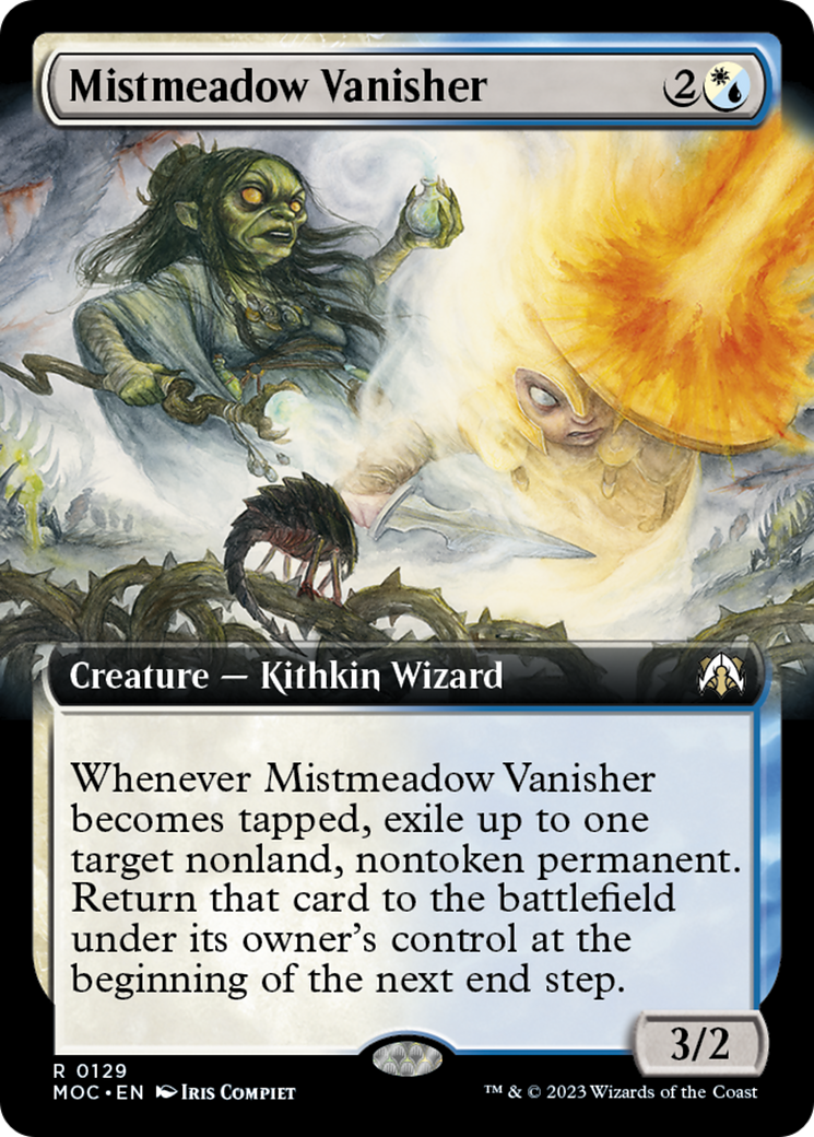 Mistmeadow Vanisher (Extended Art) [March of the Machine Commander] | Impulse Games and Hobbies