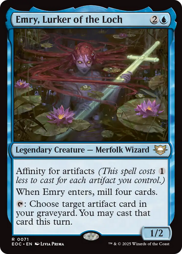 Emry, Lurker of the Loch [Edge of Eternities Commander] | Impulse Games and Hobbies