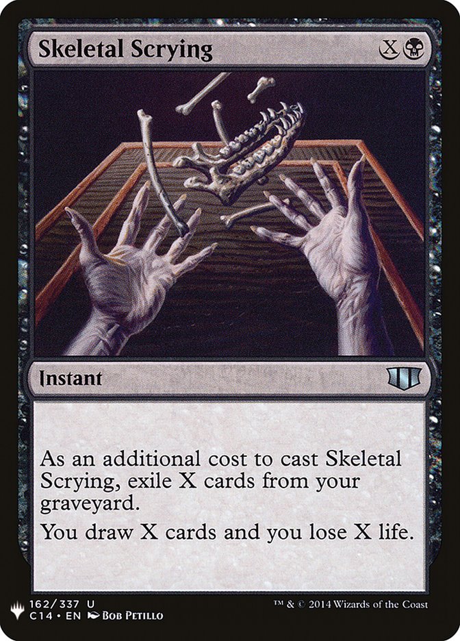 Skeletal Scrying [Mystery Booster] | Impulse Games and Hobbies