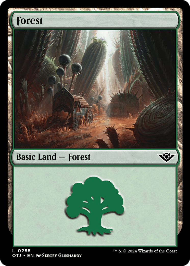 Forest (0285) [Outlaws of Thunder Junction] | Impulse Games and Hobbies