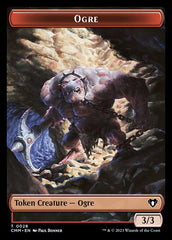 Eldrazi Spawn // Ogre Double-Sided Token [Commander Masters Tokens] | Impulse Games and Hobbies