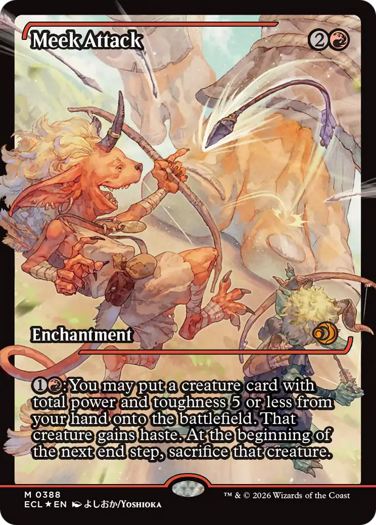 Meek Attack (388) (Showcase) [Lorwyn Eclipsed] | Impulse Games and Hobbies