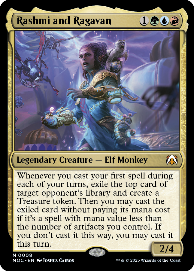 Rashmi and Ragavan [March of the Machine Commander] | Impulse Games and Hobbies