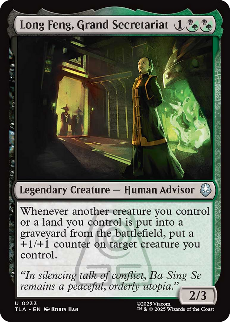 Long Feng, Grand Secretariat [Avatar: The Last Airbender] | Impulse Games and Hobbies