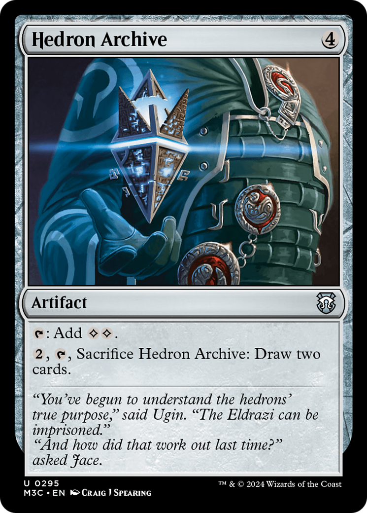 Hedron Archive (Ripple Foil) [Modern Horizons 3 Commander] | Impulse Games and Hobbies
