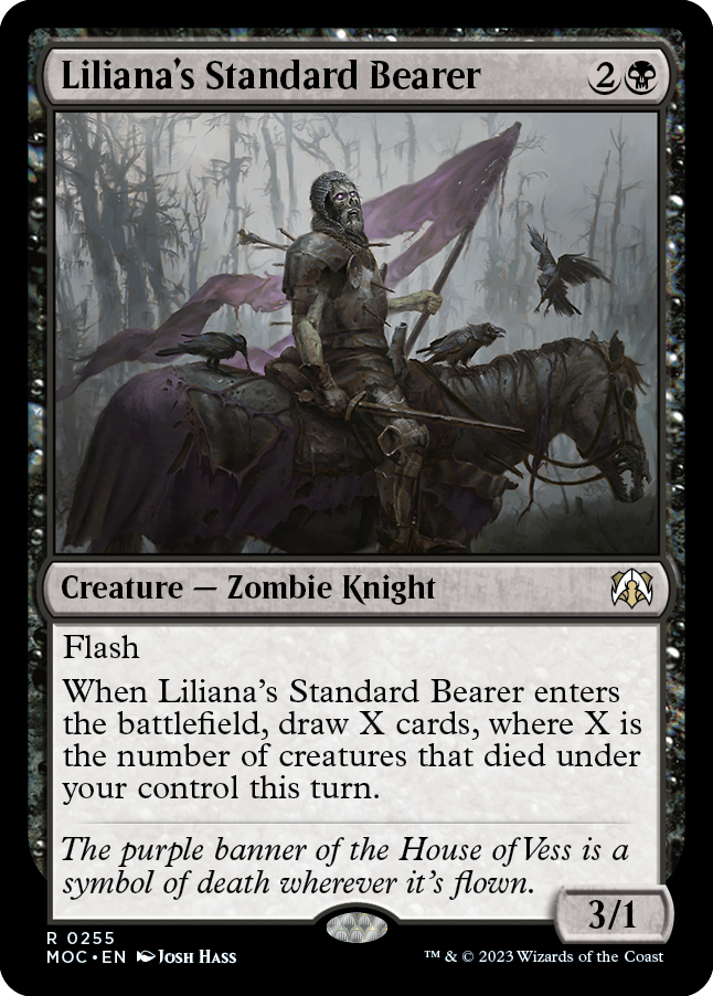 Liliana's Standard Bearer [March of the Machine Commander] | Impulse Games and Hobbies