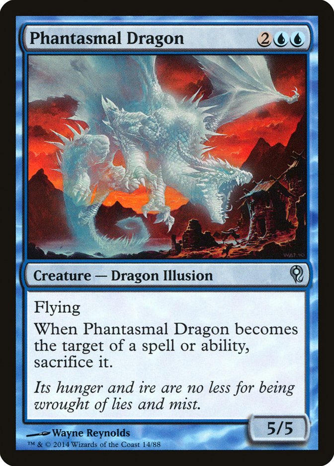 Phantasmal Dragon [Duel Decks: Jace vs. Vraska] | Impulse Games and Hobbies