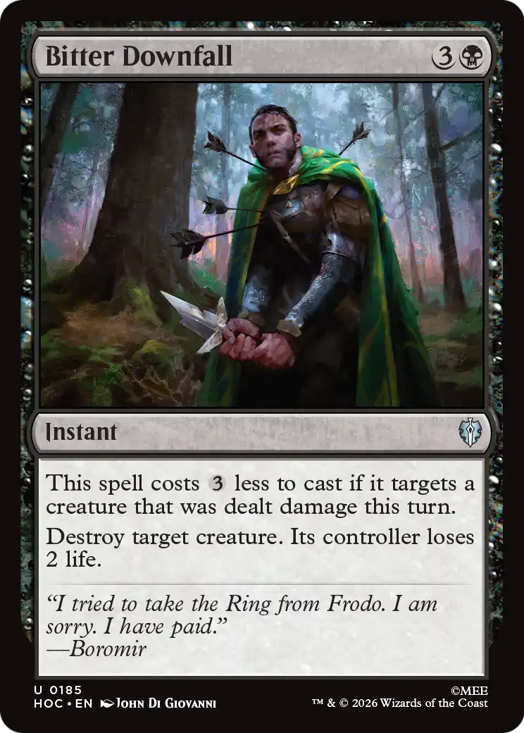 Bitter Downfall [The Hobbit: Eternal-Legal] | Impulse Games and Hobbies