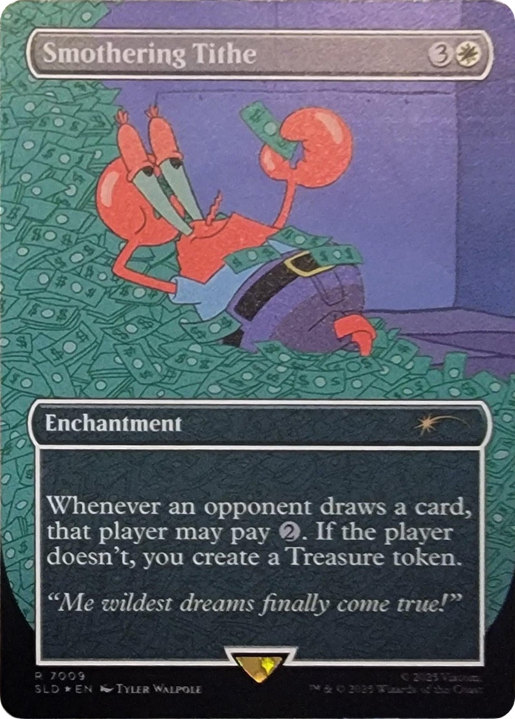 Smothering Tithe (7009) (Rainbow Foil) [Secret Lair Drop Series] | Impulse Games and Hobbies