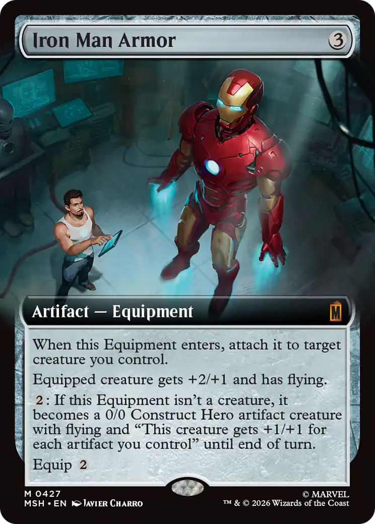 Iron Man Armor (Extended Art) [Marvel Super Heroes] | Impulse Games and Hobbies