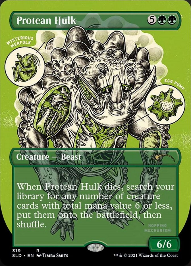 Protean Hulk (Borderless Foil Etched) [Secret Lair Drop Series] | Impulse Games and Hobbies