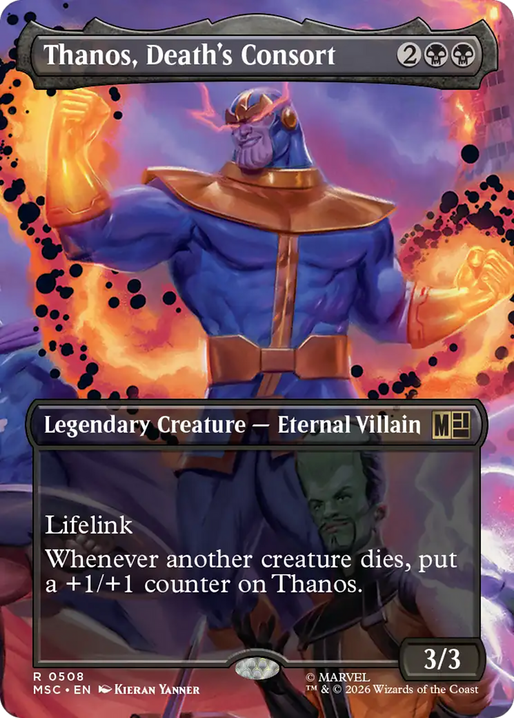 Thanos, Death's Consort (Extended Art) [Marvel Super Heroes Commander] | Impulse Games and Hobbies