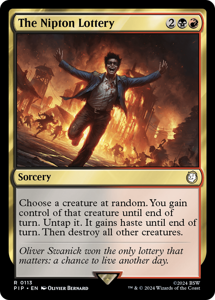 The Nipton Lottery [Fallout] | Impulse Games and Hobbies