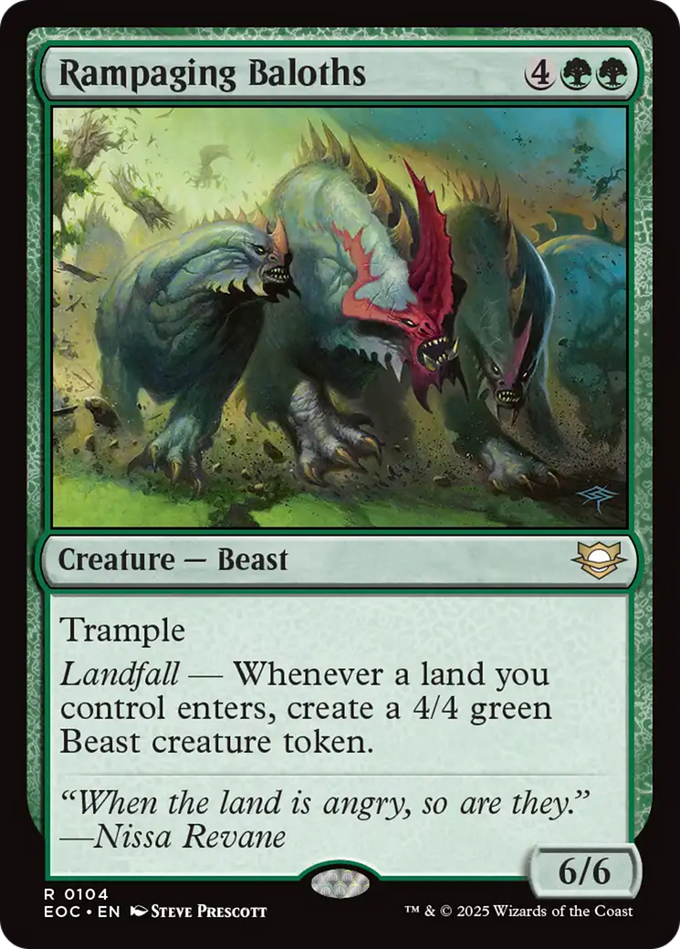 Rampaging Baloths [Edge of Eternities Commander] | Impulse Games and Hobbies