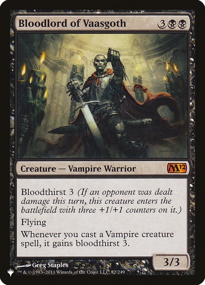 Bloodlord of Vaasgoth [The List] | Impulse Games and Hobbies