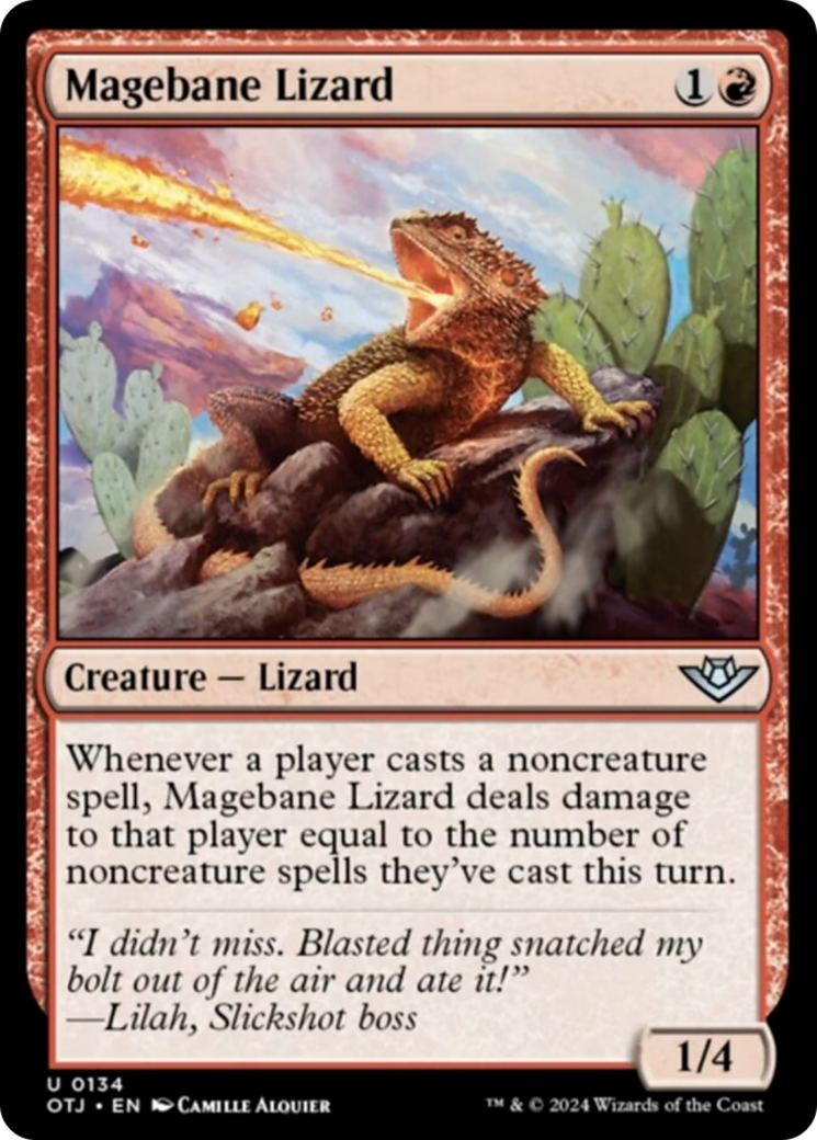 Magebane Lizard [Outlaws of Thunder Junction] | Impulse Games and Hobbies