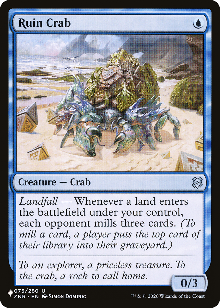 Ruin Crab [The List Reprints] | Impulse Games and Hobbies