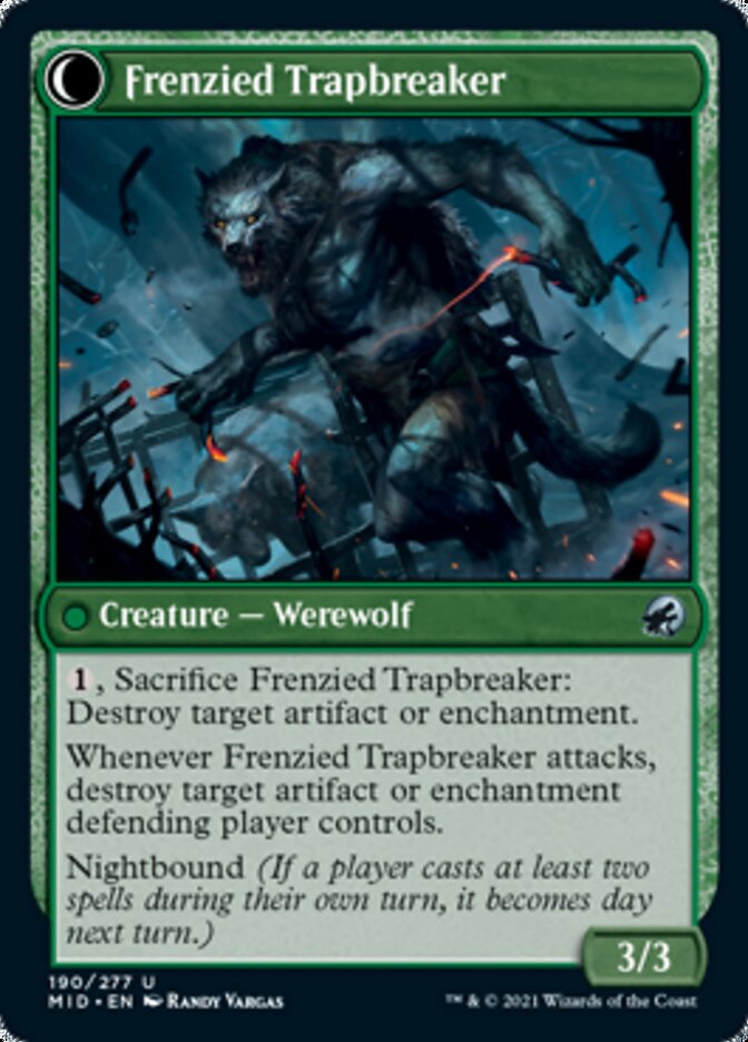 Outland Liberator // Frenzied Trapbreaker [Innistrad: Midnight Hunt] | Impulse Games and Hobbies