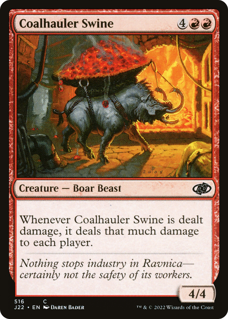 Coalhauler Swine [Jumpstart 2022] | Impulse Games and Hobbies