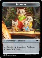 Rabbit // Treasure Double-Sided Token [Bloomburrow Tokens] | Impulse Games and Hobbies