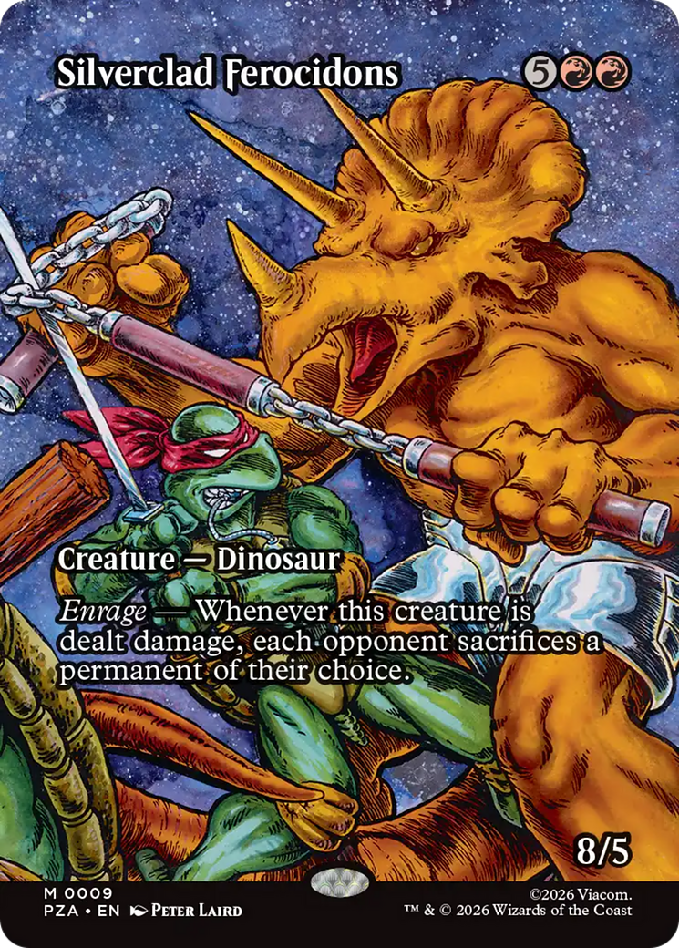 Silverclad Ferocidons (Borderless) [Teenage Mutant Ninja Turtles Eternal-Legal] | Impulse Games and Hobbies