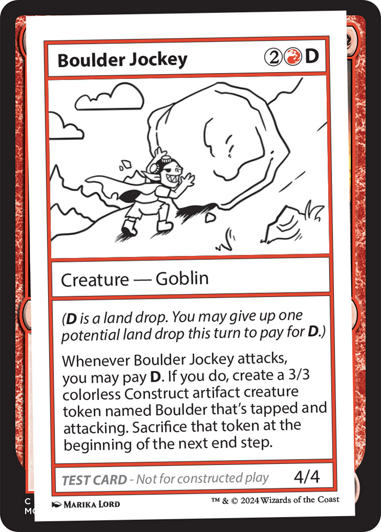 Boulder Jockey [Mystery Booster 2 Playtest Cards] | Impulse Games and Hobbies