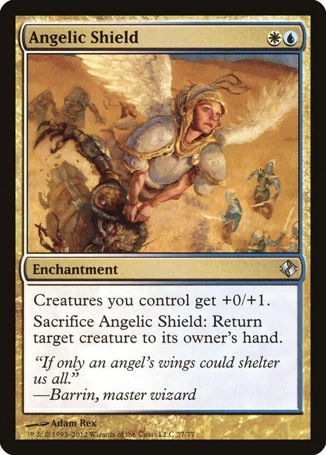 Angelic Shield [Duel Decks: Venser vs. Koth] | Impulse Games and Hobbies