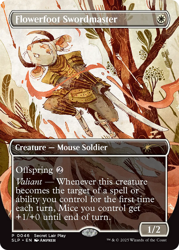 Flowerfoot Swordmaster [Secret Lair Showdown] | Impulse Games and Hobbies